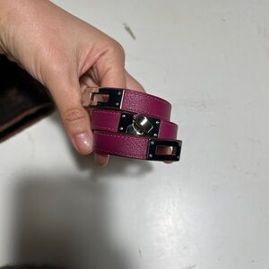 Hermes Kelly double bracelet